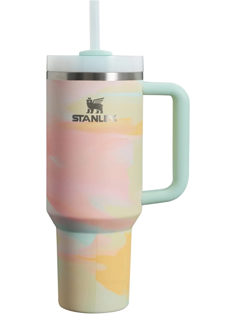 Stanley 40oz FlowState Quencher Tumbler rare Warm Serene Brushstroke rare collab - Picture 6 of 6
